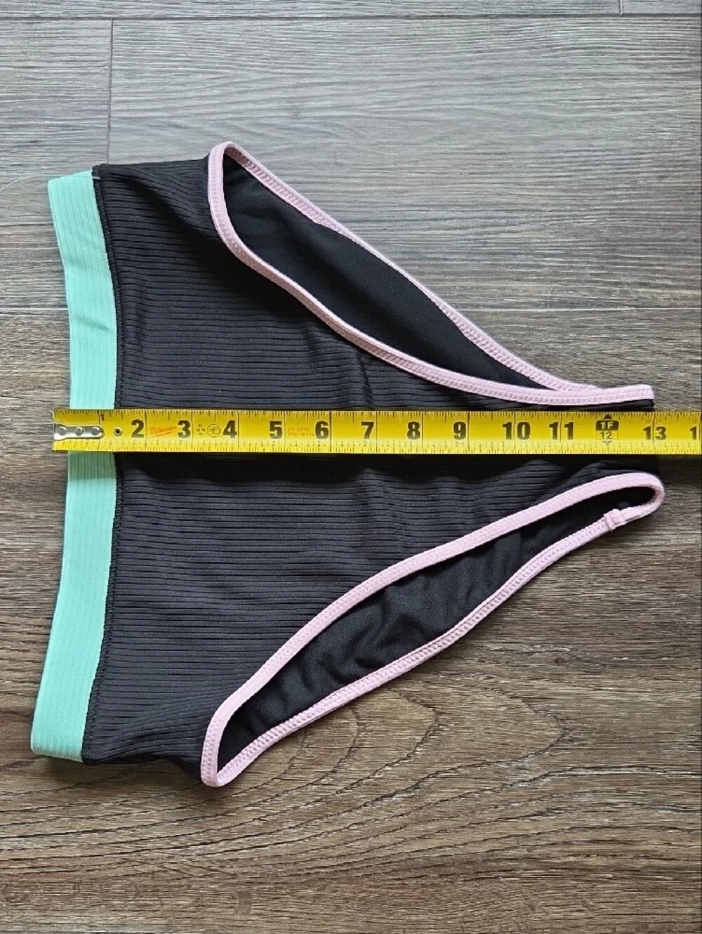 Nwot Jessica Simpson High-Waist Black Bikini Bottom With Trim Size Small